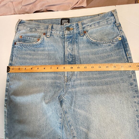 Urban Outfitters BDG Boot Cut High Rise Medium Light Wash Jeans Size 29 - Picture 7 of 9